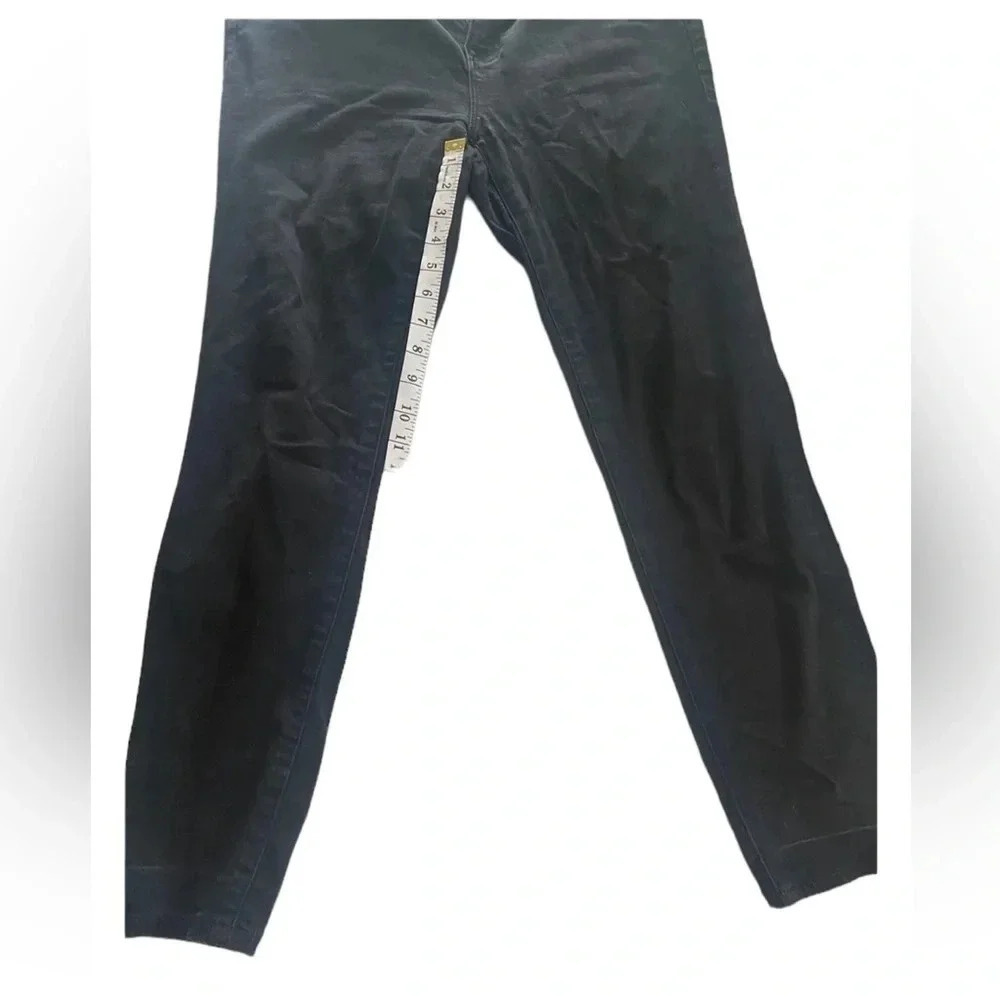 J Crew 9" mid-rise true black skinny jean in signature stretch 33 - Picture 10 of 10